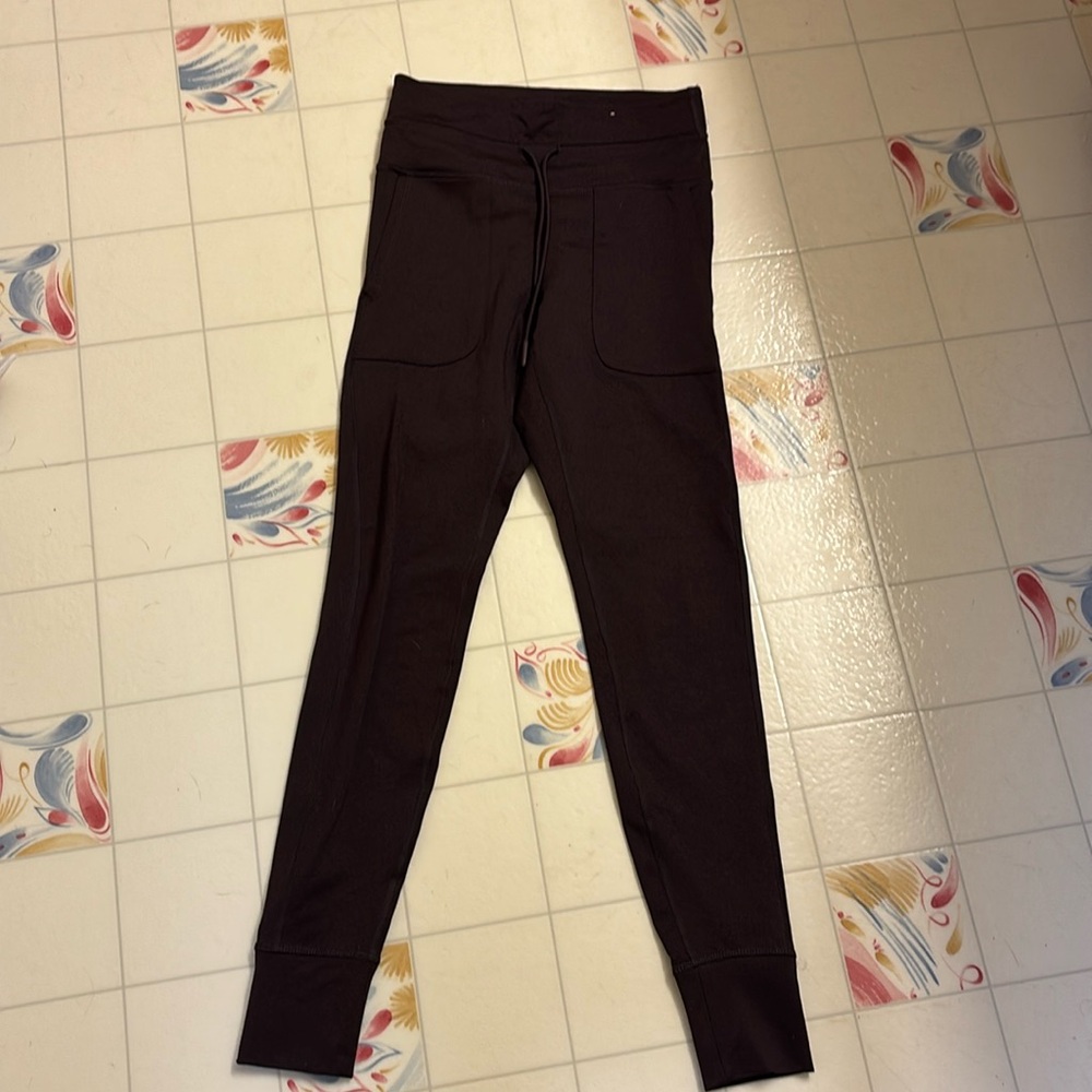 Brown old navy legging jogger x small high waist